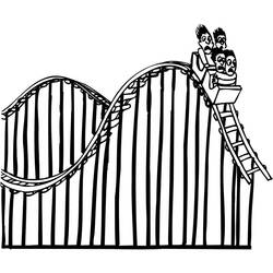 Coloring page: Amusement Park (Buildings and Architecture) #210872 - Free Printable Coloring Pages