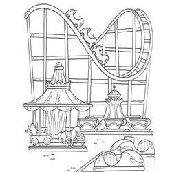 Coloring page: Amusement Park (Buildings and Architecture) #210874 - Free Printable Coloring Pages