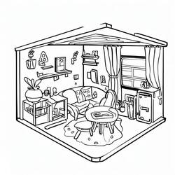 Apartment (Buildings and Architecture) coloring page #189299 to print and color