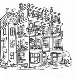 Apartment (Buildings and Architecture) coloring page #189310 to print and color