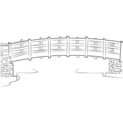 Bridge (Buildings and Architecture) coloring page #204347 to print and color