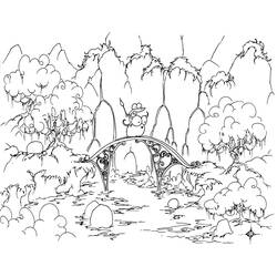 Coloring page: Bridge (Buildings and Architecture) #62893 - Printable coloring pages