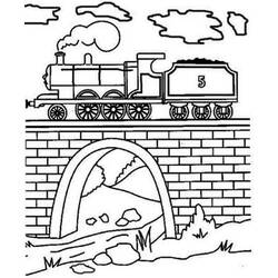 Coloring page: Bridge (Buildings and Architecture) #62976 - Printable coloring pages