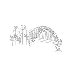 Coloring page: Bridge (Buildings and Architecture) #62978 - Printable coloring pages