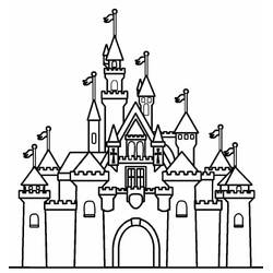 Castle (Buildings and Architecture) coloring page #177437 to print and color