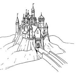 Castle (Buildings and Architecture) coloring page #177447 to print and color