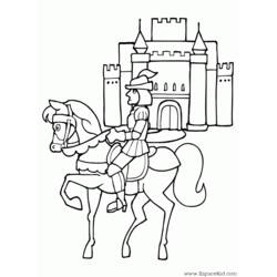 Coloring page: Castle (Buildings and Architecture) #62057 - Free Printable Coloring Pages