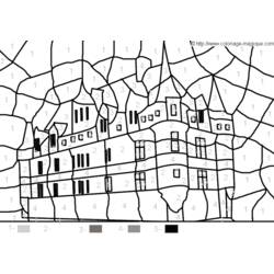 Coloring page: Castle (Buildings and Architecture) #62259 - Free Printable Coloring Pages