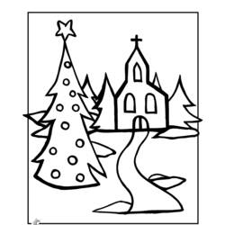 Coloring page: Church (Buildings and Architecture) #64248 - Free Printable Coloring Pages