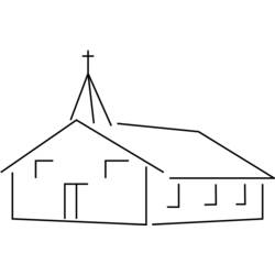 Coloring page: Church (Buildings and Architecture) #64312 - Free Printable Coloring Pages