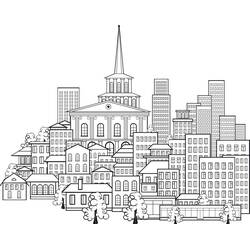 City (Buildings and Architecture) coloring page #200587 to print and color