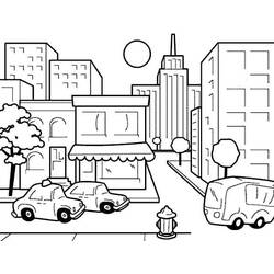 City (Buildings and Architecture) coloring page #200588 to print and color