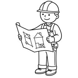 Coloring page: Construction site (Buildings and Architecture) #220865 - Free Printable Coloring Pages