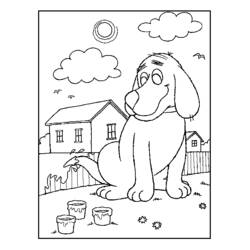 Coloring page: Dog kennel (Buildings and Architecture) #62433 - Printable coloring pages
