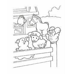 Farm (Buildings and Architecture) coloring page #183675 to print and color
