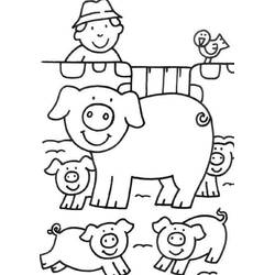 Farm (Buildings and Architecture) coloring page #183680 to print and color