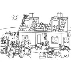 Farm (Buildings and Architecture) coloring page #183681 to print and color