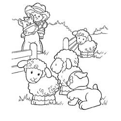 Farm (Buildings and Architecture) coloring page #183684 to print and color