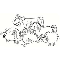 Farm (Buildings and Architecture) coloring page #183690 to print and color