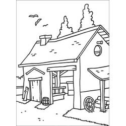Farm (Buildings and Architecture) coloring page #183692 to print and color