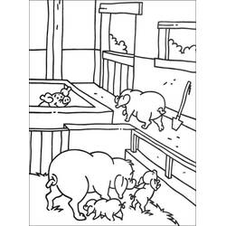 Farm (Buildings and Architecture) coloring page #183694 to print and color