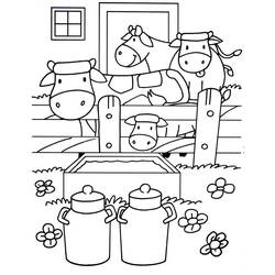 Farm (Buildings and Architecture) coloring page #183710 to print and color
