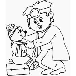 Coloring page: Hospital (Buildings and Architecture) #61848 - Printable coloring pages