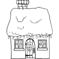 Coloring page: House (Buildings and Architecture) #64639 - Free Printable Coloring Pages