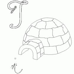 Coloring page: Igloo (Buildings and Architecture) #61646 - Free Printable Coloring Pages