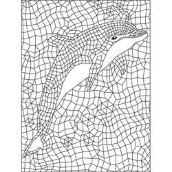 Coloring page: Mosaic (Buildings and Architecture) #203655 - Free Printable Coloring Pages