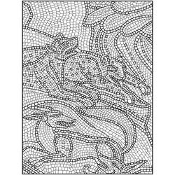 Coloring page: Mosaic (Buildings and Architecture) #203668 - Free Printable Coloring Pages