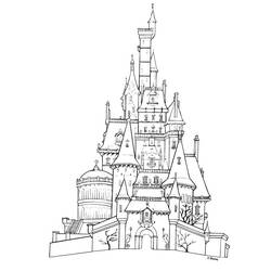Coloring page: Palace (Buildings and Architecture) #62528 - Printable coloring pages