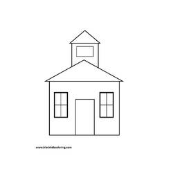 Coloring page: School (Buildings and Architecture) #66829 - Printable coloring pages