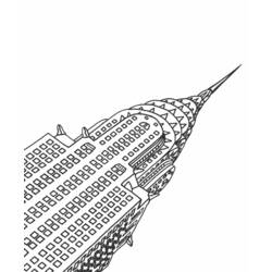 Coloring page: Skyscraper (Buildings and Architecture) #65558 - Free Printable Coloring Pages