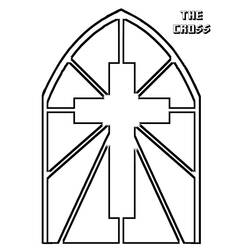 Coloring pages: Stained Glass - Free Printable Coloring Pages