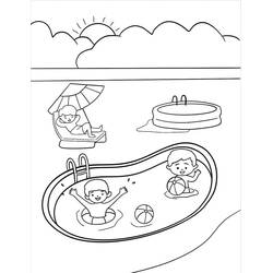 Coloring page: Swimming Pool (Buildings and Architecture) #186043 - Free Printable Coloring Pages