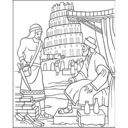 Coloring page: Tower of Babel (Buildings and Architecture) #213646 - Free Printable Coloring Pages