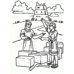 Coloring page: Tower of Babel (Buildings and Architecture) #213657 - Free Printable Coloring Pages