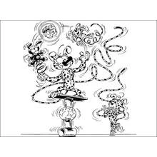 Coloring page: Acrobat (Careers and Professions) #87284 - Free Printable Coloring Pages