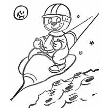 Coloring page: Astronaut (Careers and Professions) #87605 - Free Printable Coloring Pages