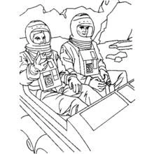 Coloring page: Astronaut (Careers and Professions) #87606 - Free Printable Coloring Pages