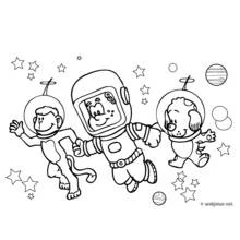 Coloring page: Astronaut (Careers and Professions) #87614 - Free Printable Coloring Pages