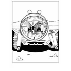 Astronaut (Careers and Professions) coloring page #87645 to print and color