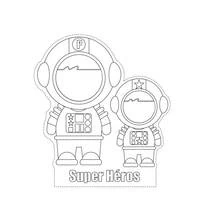 Coloring page: Astronaut (Careers and Professions) #87647 - Free Printable Coloring Pages