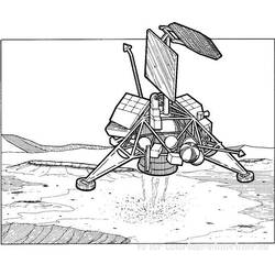 Astronaut (Careers and Professions) coloring page #87664 to print and color