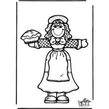 Coloring page: Baker (Careers and Professions) #89869 - Free Printable Coloring Pages