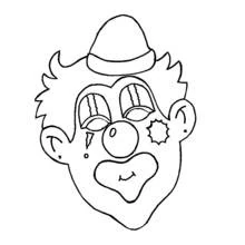 Clown (Careers and Professions) coloring page #90907 to print and color