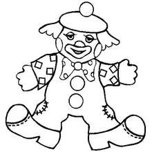 Clown (Careers and Professions) coloring page #90913 to print and color