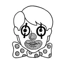 Clown (Careers and Professions) coloring page #90931 to print and color