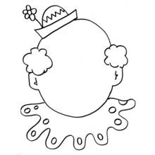 Clown (Careers and Professions) coloring page #90990 to print and color